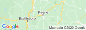Keene map